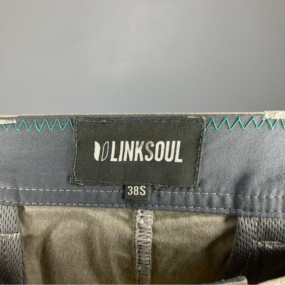 NWT LINKSOUL Chino Boardwalker Pant Khaki 38x30 Beige - Picture 7 of 7